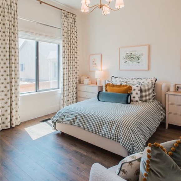 Pepper Home Custom Bed & Bath Set - Blackout Curtains, Pillows, Shower Curtain - Picture 1 of 14